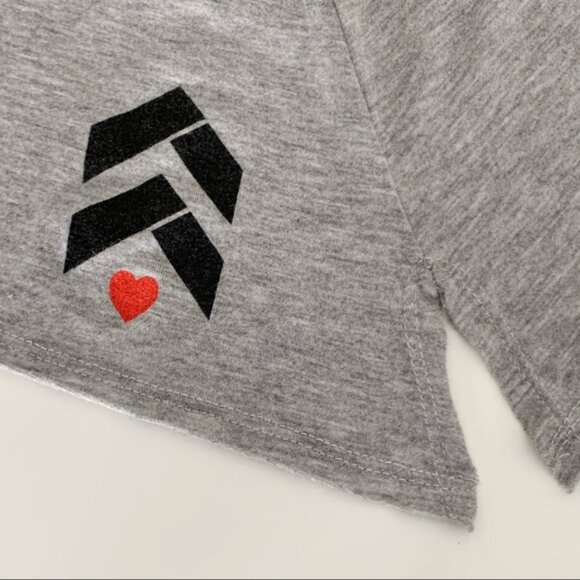 Josh Brown x BARRY’S ~BABE Racerback Gray Tank Top in size M/L - Picture 13 of 13